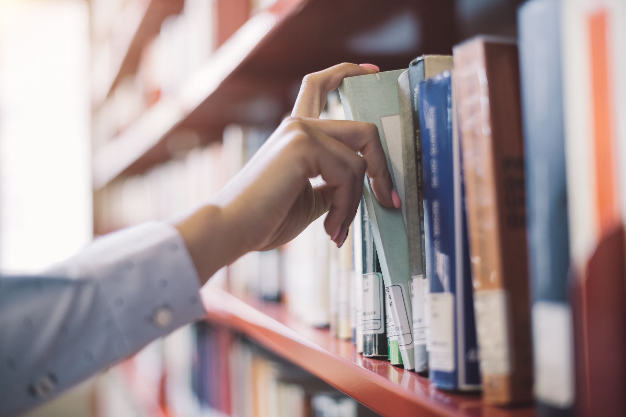 Finding the right library book